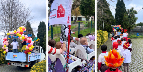 Desfile de Carnaval enche o Centro Infantil de Valbom de cor e emoções