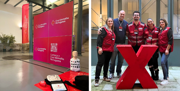 Cruz Vermelha sensibiliza para a importância da ação imediata para salvar vidas no TEDxPorto 2025